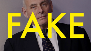 That John Kelly Twitter Account Is Totally Fake